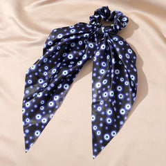 Devil's Eyes Print Hair Tie Elastic Scrunchie Ponytail Holder