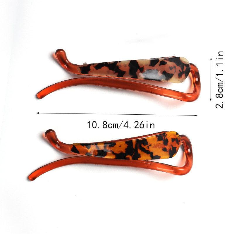 Vintage Amber Hair Clip Side Clip Bangs Clip Hair Accessories For Women
