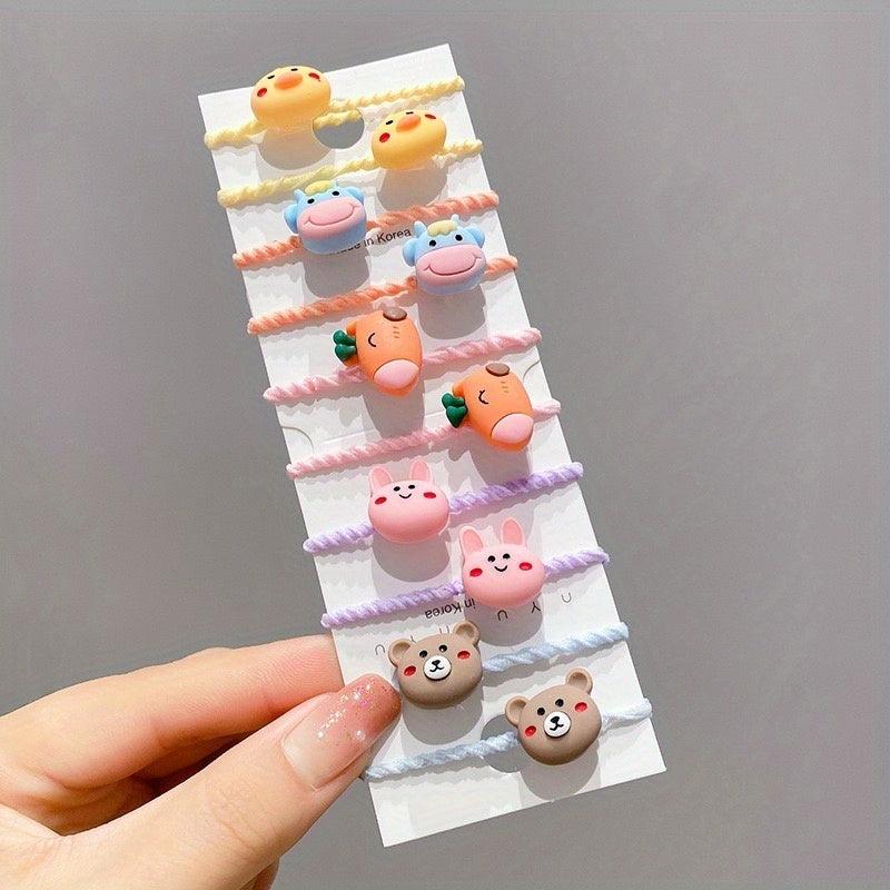 Cartoon Hair Tie Hair Rope For Children Hair Accessories