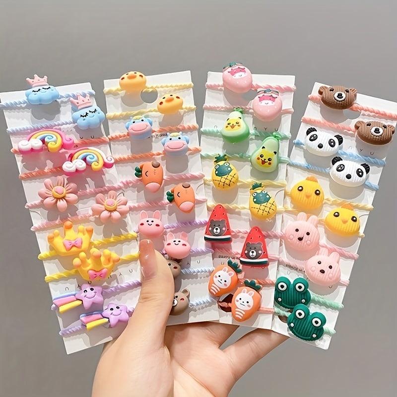 Cartoon Hair Tie Hair Rope For Children Hair Accessories
