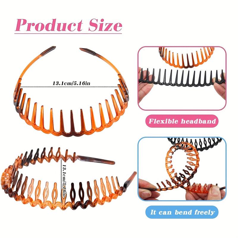Teeth Hair Band Nonslip Headband For Face Washing Makeup Women Men