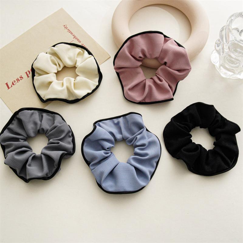 Solid Hair Scrunchie Hair Tie Hair Rope Women's Hair Accessories