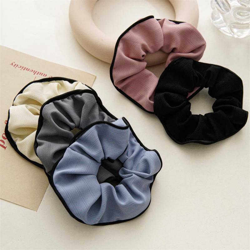Solid Hair Scrunchie Hair Tie Hair Rope Women's Hair Accessories