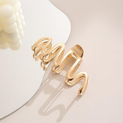 Golden Metal Hair Claw Clips For Women Strong Hold Hair Clamps