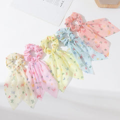 Butterfly Hair Scarf Scrunchie Soft Scrunchie for Women Girls