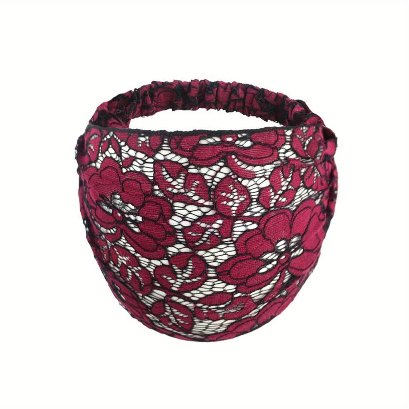 Wide Brim Lace Headband Hair Scarf Sweet Headwear Hair Accessories