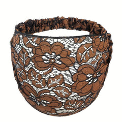 Wide Brim Lace Headband Hair Scarf Sweet Headwear Hair Accessories