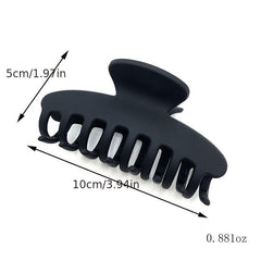 Frosted Acrylic Hair Claw Clip Strong Hold Vintage Jaw Clip