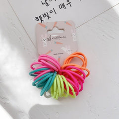 20pcs Colorful Small Elastic Hair Bands Ponytail Holder Rubber Bands Headband