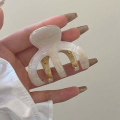 Acetate Hair Claw Pumpkin Hair Clip Acetic Shark Claw
