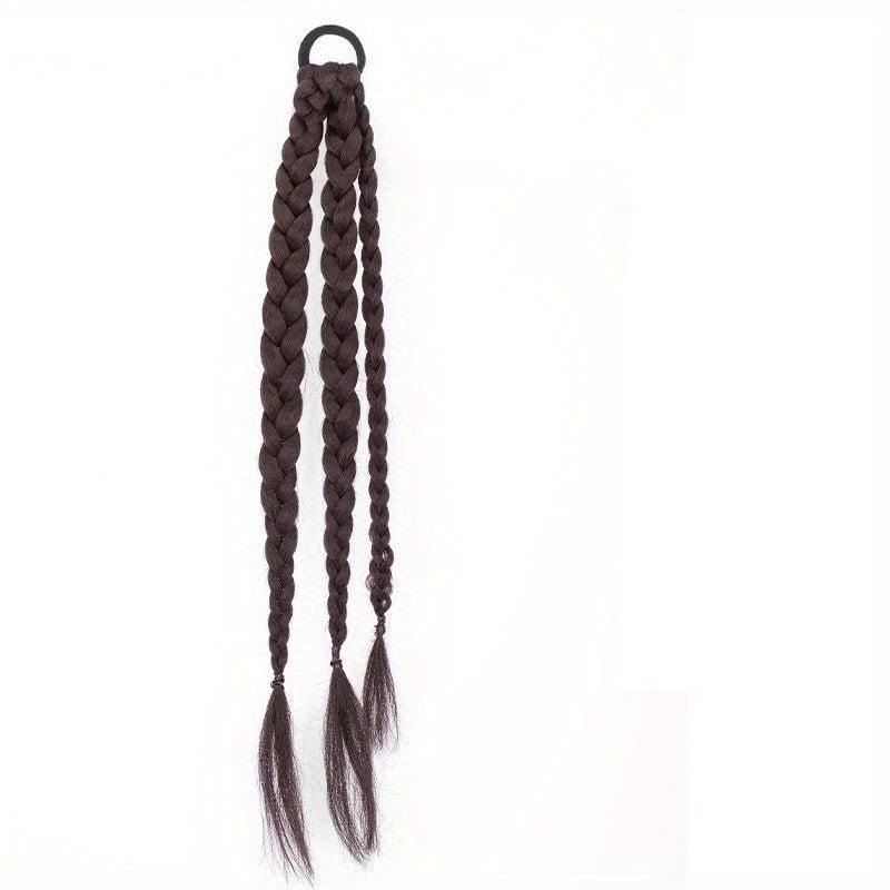 Y2K Boxing Braid Wig Sweet Twist Braid Double Ponytail