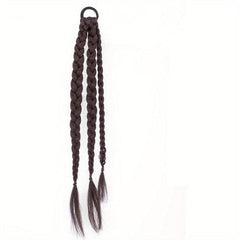 Y2K Boxing Braid Wig Sweet Twist Braid Double Ponytail