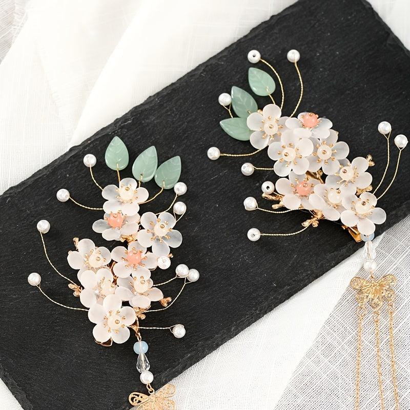 Vintage Tassel Hairpins Hair Sticks Headpieces
