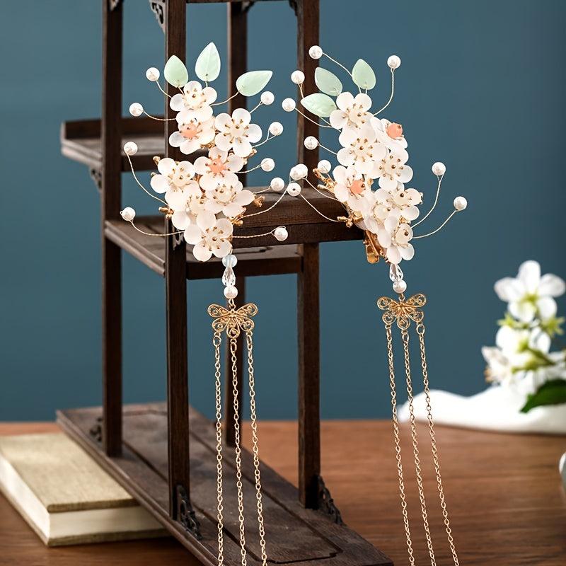 Vintage Tassel Hairpins Hair Sticks Headpieces