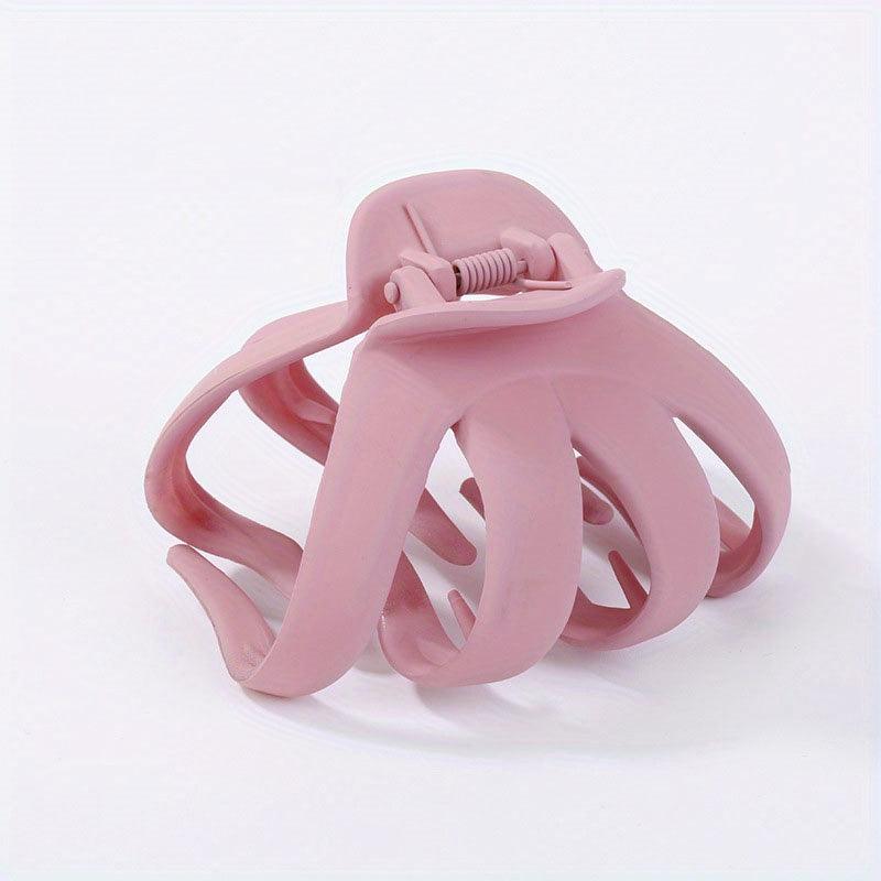 Matte Hair Claw Clip 8cm Non Slip Hair Styling Accessory