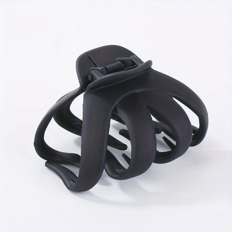 Matte Hair Claw Clip 8cm Non Slip Hair Styling Accessory