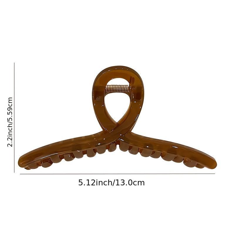4pcs Large Butterfly Hair Claw Clips For Women