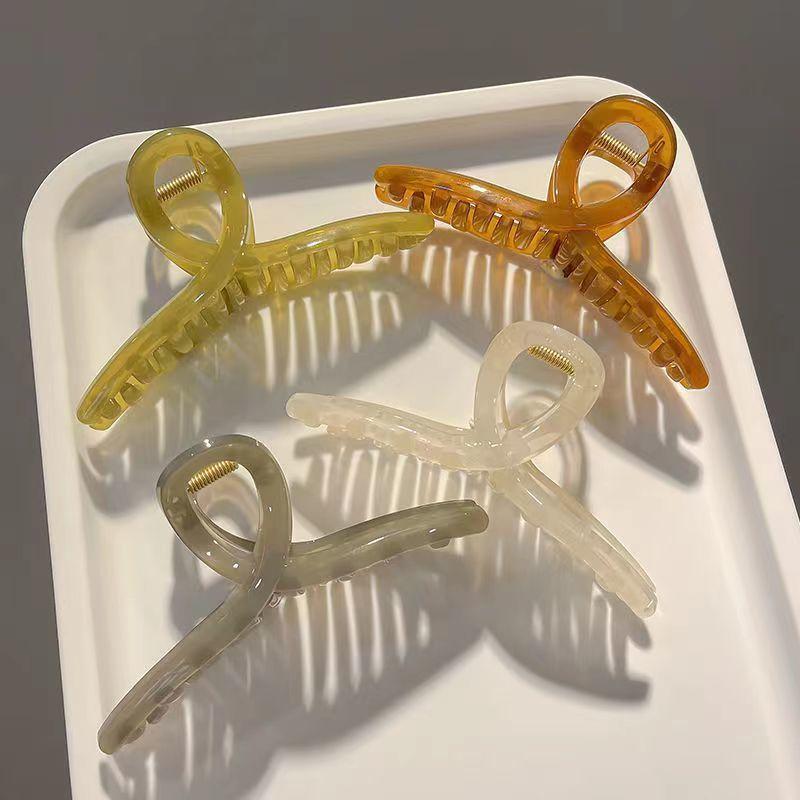 4pcs Large Butterfly Hair Claw Clips For Women