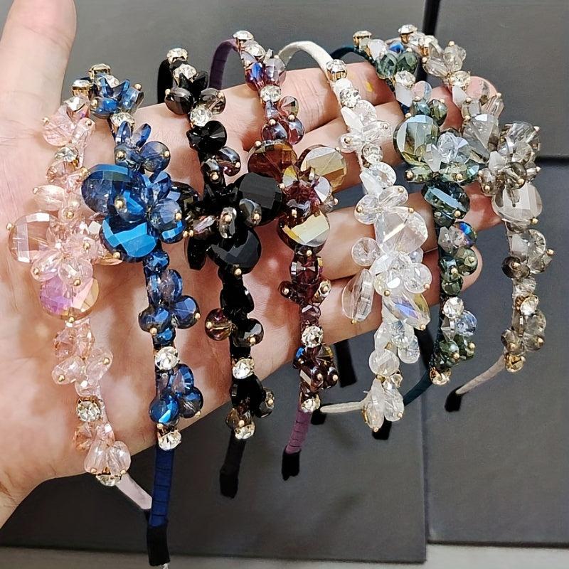 Crystal Rhinestone Head Hoop Hair Accessories for Women