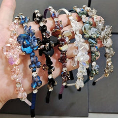 Crystal Rhinestone Head Hoop Hair Accessories for Women
