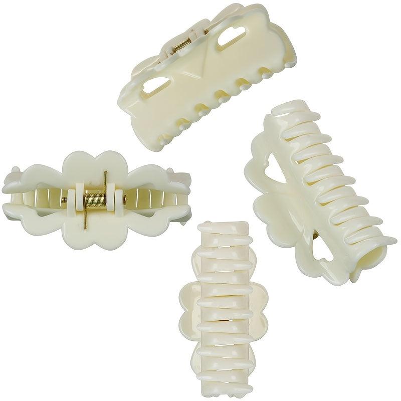 Large Hair Claw Clip Retro Non Slip Strong Hold Grip Hair Jaw Clip