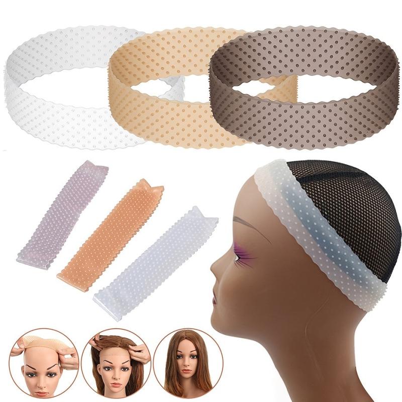 Adjustable Silicone Wig Headband Non Slip Seamless Band