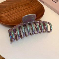 Acrylic Shark Claw Hair Clip Glitter Hair Accessories