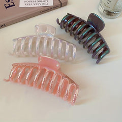 Acrylic Shark Claw Hair Clip Glitter Hair Accessories