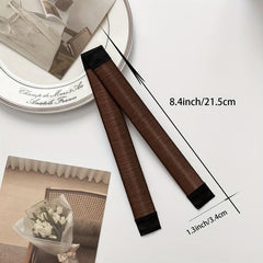 French Hair Bun Maker Snap Roll Tool Twist Donut Bun Hairstyle