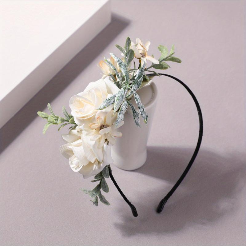 Rose Flower Headband Daily Hair Band Hair Accessories