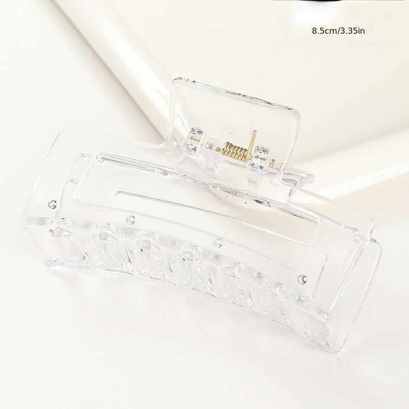 Frosted Hair Claw Clips Strong Hold Grip for Thick Hair