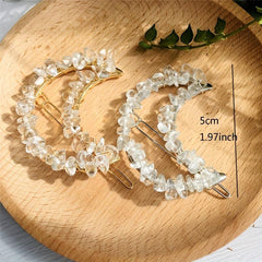 Crystal Hair Clip Side Clip Head Jewelry Accessories