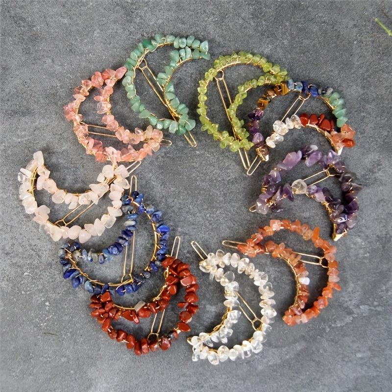 Crystal Hair Clip Side Clip Head Jewelry Accessories