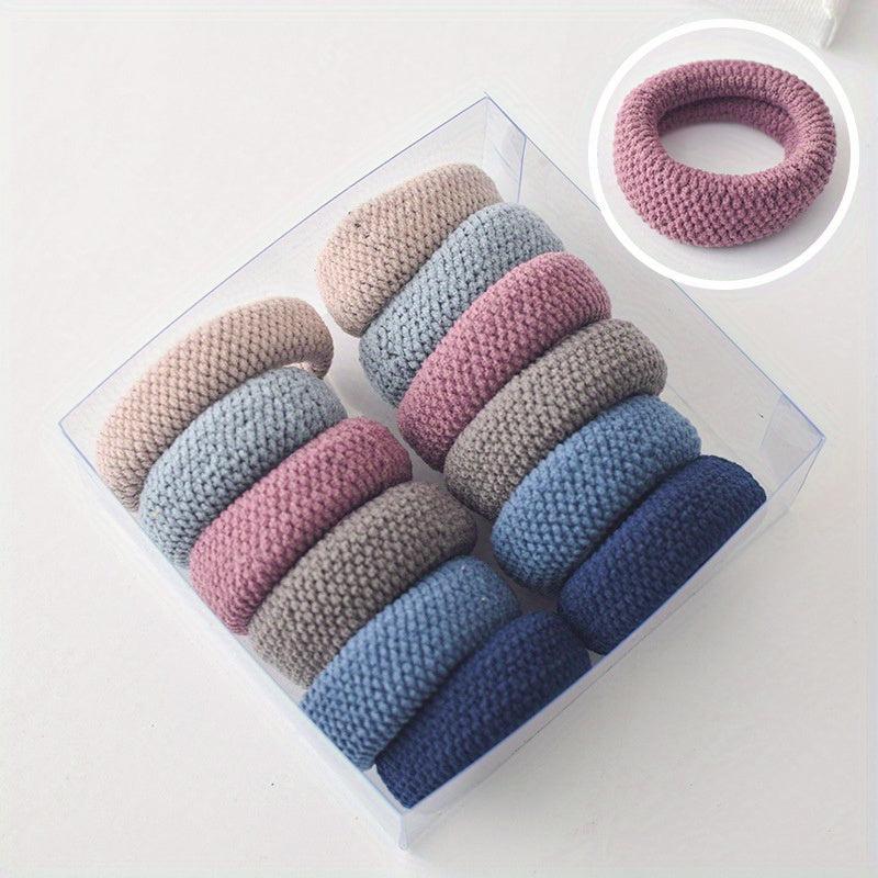 Thickened Hair Tie High Elasticity Hair Rope Curly Thick Hair Ponytail Holder