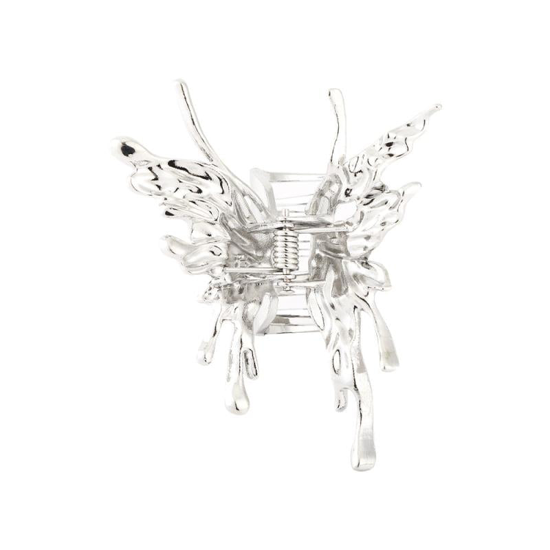 Biochemical Butterfly Grab Clip Liquid Metal Hairpin