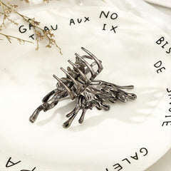 Biochemical Butterfly Grab Clip Liquid Metal Hairpin