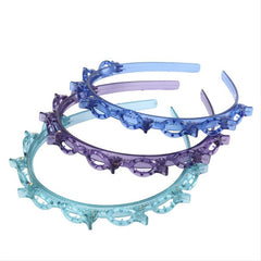 Braided Hair Clip Band Hair Hoop Non slip Hairpin