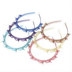 Braided Hair Clip Band Hair Hoop Non slip Hairpin