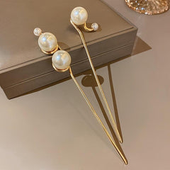 Pearl Hair Stick Hair Chopsticks Pearl Bun Hair Pin Bridal Wedding Hair Jewelry
