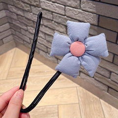 Flower Hair Tie Bun Maker Floral Hair Styler Fabric Hair Styling Tool