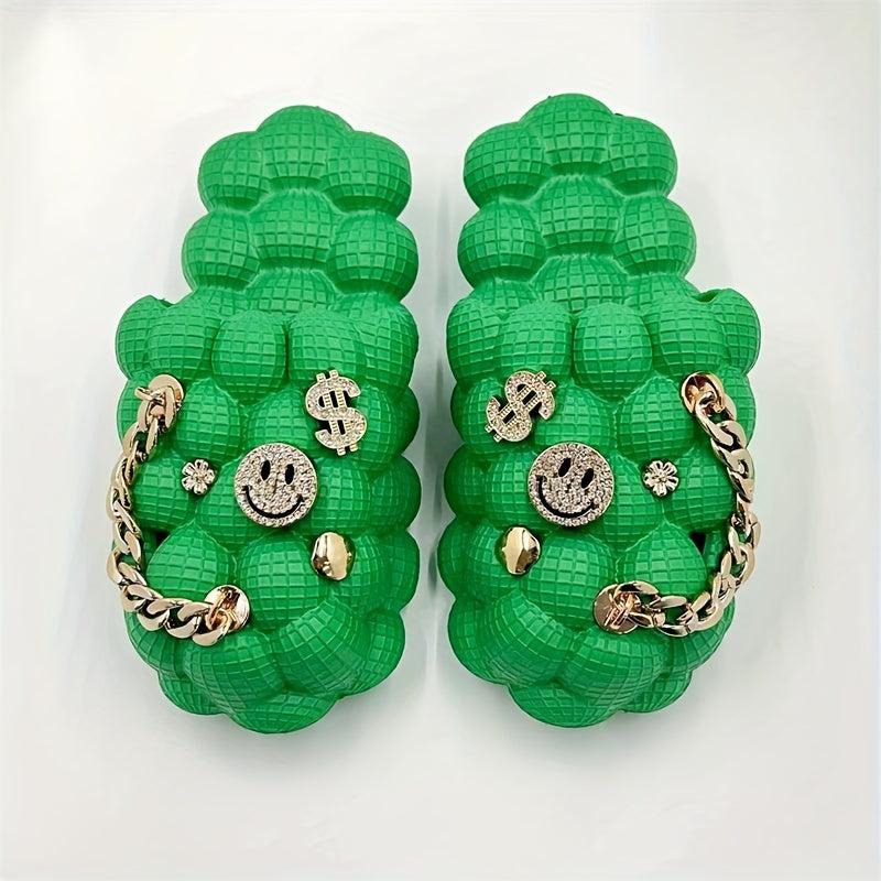 Smile Face Shoe Buckle Clogs DIY Decoration