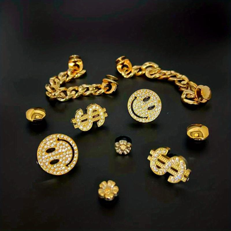 Smile Face Shoe Buckle Clogs DIY Decoration