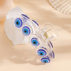 Devil's Eye Hair Clip Transparent Hair Accessories Female