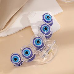 Devil's Eye Hair Clip Transparent Hair Accessories Female
