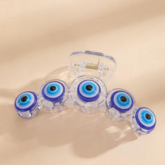 Devil's Eye Hair Clip Transparent Hair Accessories Female