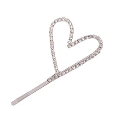 Rhinestone Hairclip Metal Alloy Hairpin Barrette for Party Prom Wedding
