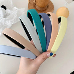 Morandi Solid Headband Casual Hair Hoop All Match Hair Accessories