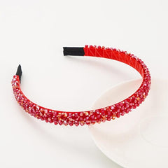 Sparkle Crystal Rhinestone Headbands Beaded Hair Hoop Band Hair Accessories