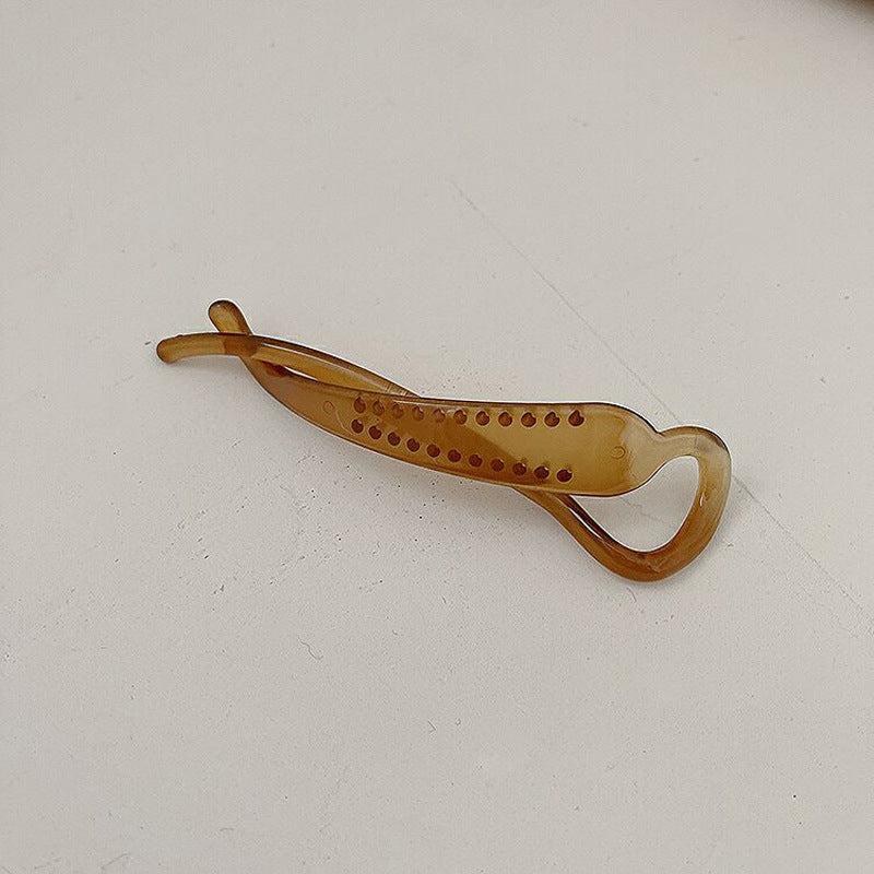 Matte Banana Clip Hair Claws Ponytail Holder Hairpins