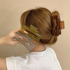 Large Hair Claw Clips Thick Long Hair Retro Claw Hair Clips Strong Hold